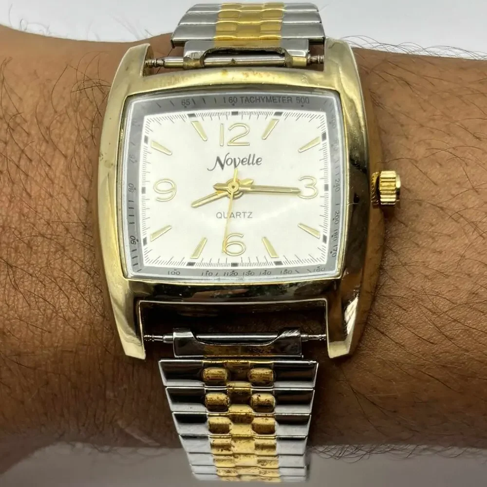 Gold & Silver Novelle Men's Watch